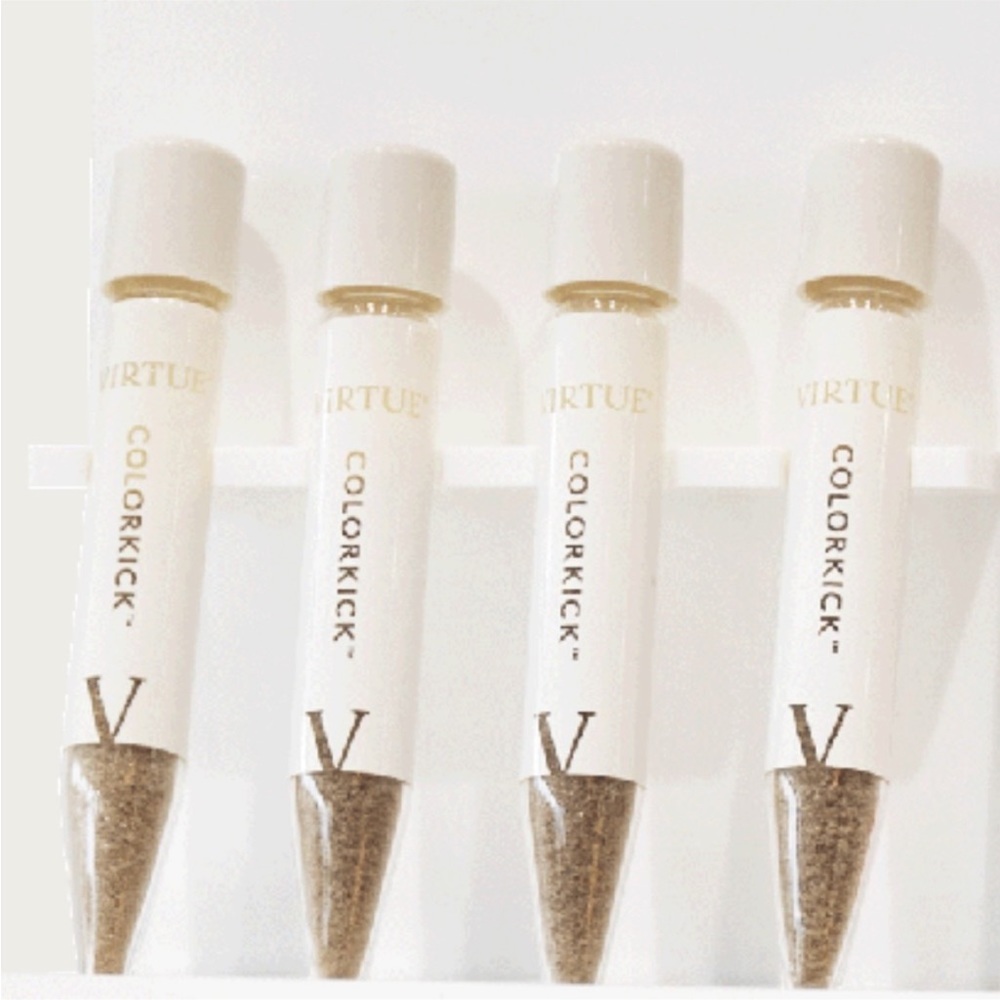 VIRTUE colorlick human hair keratin filler 5 left selling per piece .